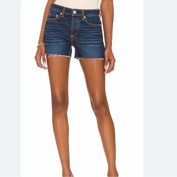 rag & bone Pants - Rag & Bone Dre Low Rise Jean Shorts Size